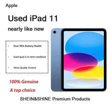 Apple iPad usado de 11 pulgadas con chip A16, versión WiFi de 2025, talla grande del 90% de salud de la batería. - Azul - Ver 9