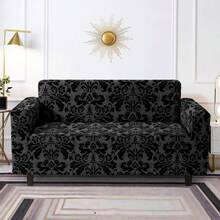 1 pièce Housse de canapé style bohème, extensible, lavable en machine, protecteur de canapé doux et respirant anti-poussière, convient pour le salon et le bureau