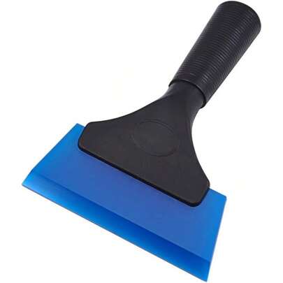 Small Squeegee Rubber Window Tint Windshield Scraper For Car,Glass, Mirror, Shower, Door,Bathroom Cleaning Tool