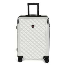 Suitcase Three Size 20"/24"/28",Expandable Hardside With Double Spinner Wheels & TSA Lock,Carry On Luggage Travel Suitcase Suit Case Durable Travel Luggage,Travel And Vacation Companion, Student Suitcase For Back-To-School Season - MILK-WHITE - 查看 12