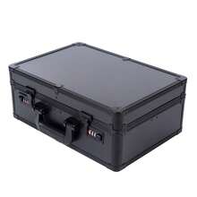Hairdressing Tool Box Black Aluminum Alloy Hairdressing Toolbox - Black - View 5
