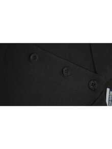 2-Piece Set, New Men's Cotton POLO Shirt, Men's Short-Sleeved Top, Solid Color POLO Formal Wear, High Quality, Skin-Friendly And Comfortable - 黑色 - 查看 6