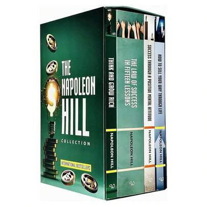 The Napoleon Hill Collection 4 Books Boxed Set(Think And Grow Rich, The Law Of Success In Fifteen Lessons, Success Through A Positive Mental Attitude & How To Sell Your Way Through Life)