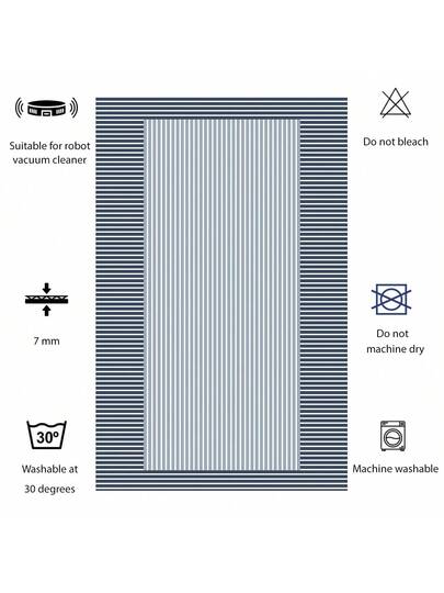 Pearl Digital Non Slip Printed Turkish Vloerkleed AL4023 Zachte Touch, Washable Tapijt Felt Backing PC's Moderne ative Vloer Mat, Living Room, Bedroom, Kitchen, Hallway Or Entryway Available In Many Sizes. Quick Drying, Highly Absorbent, Soft, Com Tafel Both Indoor Outdoor view 5