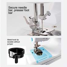 12 Stitches Electric Sewing Machine Mini Household Sewing Machine With Extension Table UK 220V - UK Plug(220-240V) - View 7