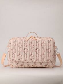 1pc Multifunctional Baby Diaper Bag, Mommy Bag For Outdoor Use (Excluding Hooks) - Multicolor - View 8