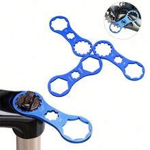 1 pieza Herramienta de reparación delantera y trasera para bicicleta de montaña, utilizada para instalar llaves
