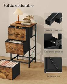 SONGMICS Dressers & Chests Of Drawers - 棕色 - 查看 8