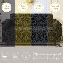 1 pièce Housse de canapé style bohème, extensible, lavable en machine, protecteur de canapé doux et respirant anti-poussière, convient pour le salon et le bureau