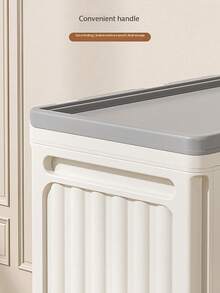 1件可折叠大容量收纳盒卧室被子衣服盖收纳盒大容量超大客厅玩具收纳可移动塑料收纳整理盒衣服收纳盒服装盒 - 彩色 - 查看 4