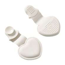 2pcs Heart Insulation Gloves, Heat-Resistant Gloves, Thickened Silicone Kitchen Oven, Anti Slip Hand Clip