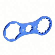 1 pieza Herramienta de reparación delantera y trasera para bicicleta de montaña, utilizada para instalar llaves