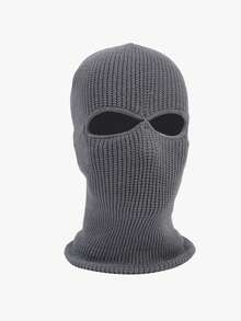 1Pc Motorcycle&Bicycle Riding Windproof Knit Hat Skiing Mask Warm Balaclava Full Face Cover Headwear Unisex Outdoor Sports Cycling Hiking Fishing Hat - Multicolor - View 15