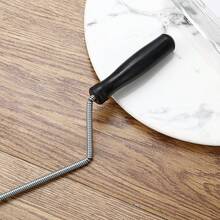 فرشاة تنظيف أنبوب الصرف بطول 100 سم، فرشاة تنظيف بالحمام والمغاسل، أداة تنظيف البالوعة، منظف مرن، أداة إزالة انسداد الثقوب