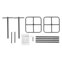 CNCEST 2 Pack Dragon Fruit Trellis For Climbing Plants – Adjustable Metal Garden Plant Support Frame With Stable Cross Base – Vertical Iron Vine Stand For Balcony, Patio, Indoor & Outdoor Use (47.2 Inch) - 黑色 - 查看 9