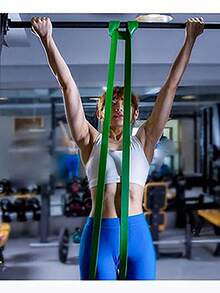 Multi Specification And Multifunctional Tension Rope, Pull Up Auxiliary Belt, Track And Field Tension Belt, Elastic Belt, Yoga Resistance Belt, TPE Multifunctional Tension Rope - Multicolor - View 6