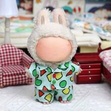 [Clothes Only] Creative New 17cm 1st/2nd/3rd Generation Labobo Doll Plush Doll Changeable Clothes, Cute Crayon Shin-Chan Style Pajamas For Labobo - Multicolor - View 10