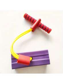 1 pezzo Trampoli in schiuma a molla - Giocattolo divertente con effetti sonori per rimbalzare e allenarsi, attrezzatura per l'equilibrio per esercizi indoor/all'aperto