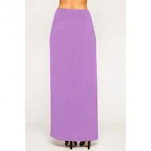 Women Skirts - Lilac Purple - View 3