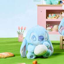 Miniso Búp bê nhồi bông Stitch Food Party Series ngồi với búi tóc, được làm từ chất liệu nhung mềm mại, thiết kế đáng yêu, tuyệt vời để trang trí nhà cửa và làm bạn đồng hành (1 chiếc) - Nhiều màu - Xem 2