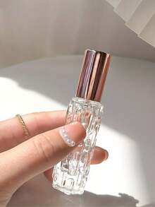 2 Pieces 0.34 Oz Glass Fragrance Spray Bottles With Aluminum Atomizer, Unscented Empty Refillable Dispenser, Spray Bottles For Home, Travel, Wedding, Party, Birthday Gifts