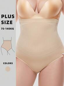 Women S High Waist Seamless Tummy Control Panties L-6XL