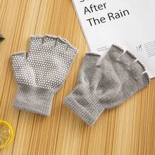 1 Par de Luvas Respiráveis Antiderrapantes de Meio Dedo - Luvas Esportivas de Ciclismo e Fitness para Homens e Mulheres - Duráveis, Disponíveis em Várias Cores