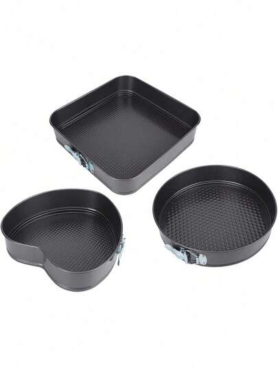 Moldes Pasteles Repostería Desmontables Para Tartas 3 Piezas