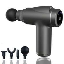 6/32 Speed Muscle Relaxation Massage Gun, Suitable For Full-Body And Arm And Back Massage, Deep Tissue Massage Gun, Handheld Electric Muscle Massager, Suitable For Sports And Fitness - Đen Xám - Xem 12