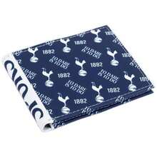 Tottenham Hotspur FC Bi-Fold Wallet (Blue/White) - 100% Mixed - (BS4713) - Dusty Blue - View 1