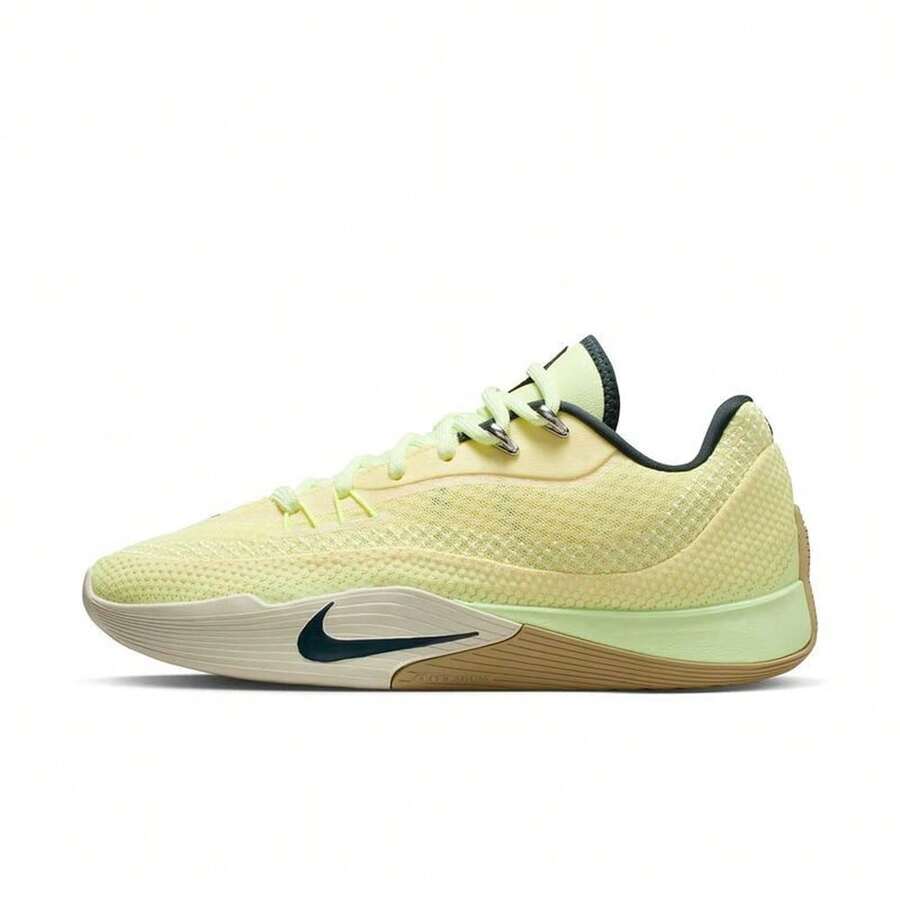 Men's Nike S.T. FLARE EP Basketball Shoes, Low-Top HF0232-800 - Yellow - View 1