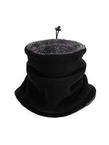 Outdoor Cycling And Skiing Scarf For Autumn And Winter, With Adjustable Length, Thermal Lined, Thick And Warm, Neck Warmer, Anti-Wind, Anti-Dust Mask.