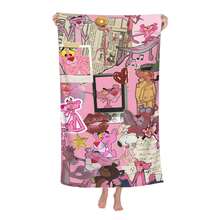 Pink Throw Panther And Pals Unisex-Adult Beach Towel