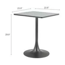 Bistro Tables - GrayBronze - View 2