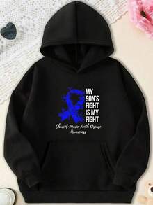 Hoodie My Son's Fight Charcot-Marie-Tooth Disease Awareness Hoodie,Fall Hoodies,Men's Fall Clothes,Street Wear,Halloween,Mens Hoodies,Y2k Clothes,Jesus Hoodie,Thanksgiving Day,Nightmare Before Christmas,Christmas - Black - View 1