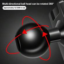 LCARS 梅赛德斯-奔驰 CLA/GLA/GLC/A 级/B 级/C 级/V 级车载手机磁力支架，屏幕安装底座导航支架 - 黑色 - 查看 6