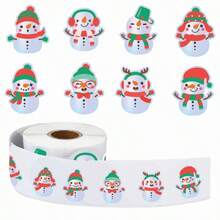 Autocollants d'arbre de Noël holographique, autocollants de récompense pour enfants, autocollants de sceau laser