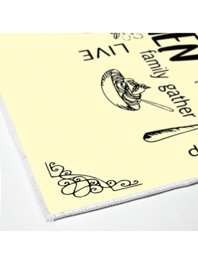 Pearl Digital Non Slip Printed Turkish Vloerkleed AL4035 Zachte Touch, Washable Tapijt Felt Backing Moderne ative Vloer Mat, Living Room, Bedroom, Bathroom, Hallway Or Entryway Available In Many Sizes Quick Drying, Highly Absorbent, Soft, Com Tafel Both Indoor Outdoor view 2