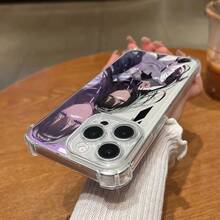 Estuche de teléfono para Homura Akemi, la chica de anime con cabello largo y misterioso, compatible con para 16 16E 15 14 13 12 11 Pro X XR XSMAX 8 E Plus, con un diseño innovador y ultrafino que resiste caídas en las cuatro esquinas y tiene una capa suave y transparente.17 17promax.. - transparente - Ver 4