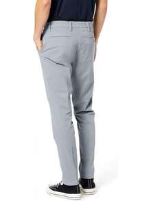 Mens Khaki Flex Work Pants - Grey - View 3