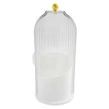Makeup Brush Storage Box Transparent White PP Makeup Brush Organizer - Transparent White - View 8
