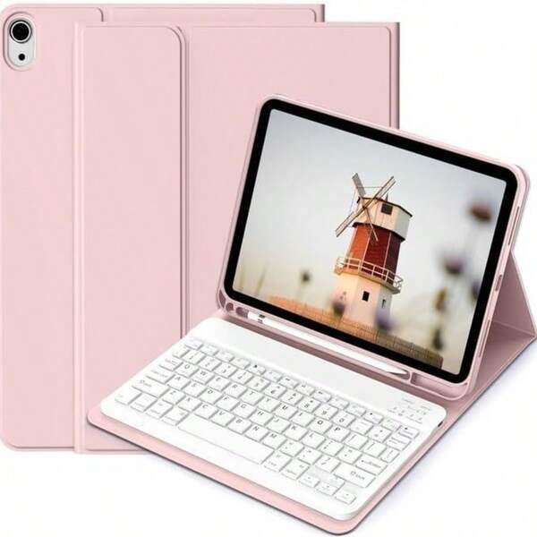 TenYide Keyboard Case Suitable For Honor Pad X8/X9 11inch/X8A/8 12"/9/7/X8 PRO, Mate Pad 10.4"/Pro 11"/11.5S"/11.5"/SE 10.4"/SE 11"/T10/11"/T10s, Tab P11/P11 Plus And Other Series, Tablet Protective Case With Keyboard Function, Stand Function, Folding Function, Matched With Tablet Dedicated Magnetic Bluetooth Keyboard, Multiple Color Options, Not Suitable For X9 11.5 Inch 2025
