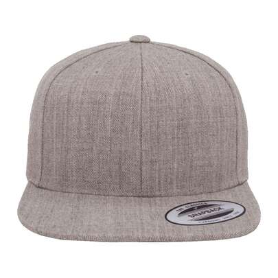 Yupoong Mens Flexfit Double Jersey Cap (Heather) - 66% Polyester/30% Cotton/4% Elastane - (RW2891)
