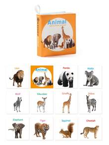 6pcs Newborn Early Education Cloth Books Set - 0-6 Months Baby Waterproof Tear-Resistant Cognitive Toys, 6 Themes Crinkle Paper Grab Training, Milestone Gift For Newborn, Christmas/Halloween/Thanksgiving Holiday Gift