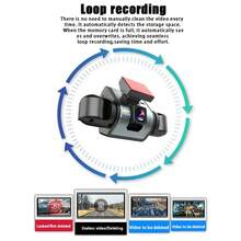 4-Channel 1080P HD Car Dash Cam, Front 1080P, Left And Right 720P, Rear, Super Night Vision, WDR, G-Sensor, Loop Recording, Optional 32GB/64GB Memory Card - Essential Car Accessories For Drivers - Black - View 4