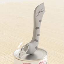 Cat Can Spoon, Cat Multi-Function Can Opener, Pet Feeding Spoon, Cat Can Opener Spoon - Pink - View 3