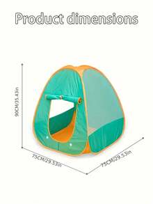 Namiot kempingowy dla dzieci – dla chłopców, dziewcząt, maluchów, zabawki w formie namiotu dla dzieci, gry do odgrywania ról dla dzieci w pomieszczeniach i na zewnątrz, zabawki kempingowe, prezenty urodzinowe, kreatywne prezenty na Boże Narodzenie, Wielkanoc, Święto Dziękczynienia (zielony)