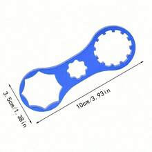 1 pieza Herramienta de reparación delantera y trasera para bicicleta de montaña, utilizada para instalar llaves