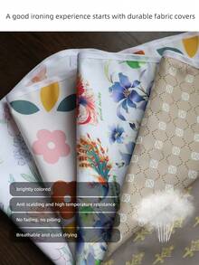 High Temperature Resistant Cotton Ironing Board Cover, Non-Fading, Washable Ironing Board Cloth Cover For Home Use