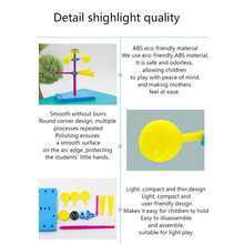 1 pieza Medidor de dirección del viento DIY - Un proyecto científico sencillo para niños - Kit de manualidades DIY - Experimento científico - Paquete de materiales hechos a mano - Creación científica - Mejora las habilidades prácticas - Material ABS - Diseño ligero - Fácil instalación - Adecuado para actividades familiares, actividades al aire libre, actividades en el hogar - Decoración de arte de jardín - Artículo decorativo para el techo